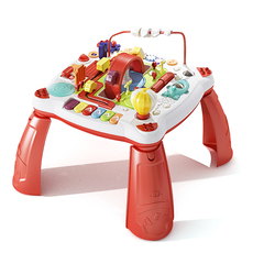 Многофункциональные детские игрушки, Игровые столы 益米儿童多功能积木游戏桌婴儿益智学习桌宝宝玩具台男女孩1-2岁