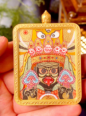 唐卡扎基拉姆藏式前世今生纯手绘