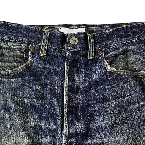 现货授权TOLQ Trompe loeil Denim Pants 休闲单宁牛仔长裤25FW - 图0