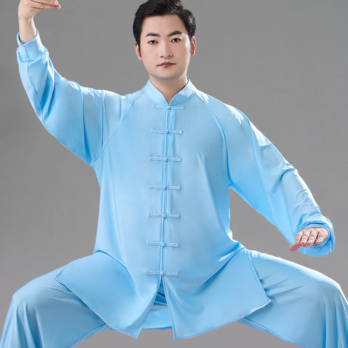 太极服女款流行春夏太极拳练功服女八段锦练功服高端品牌太极服 - 图3