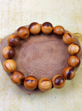 正宗雷击桃木手串男款女款本命年