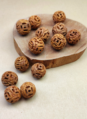 正宗桃核手串路路通手链单圈