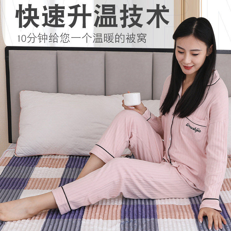 电热毯单人双人双控定时调温安全家用辐射无三人加厚1.8米电褥子,淘宝优惠券,粉丝福利购,淘宝优惠卷