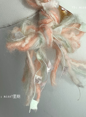 熹光｜原创小众设计清新可爱ins高级简约捷克珠毛线编织锁骨链