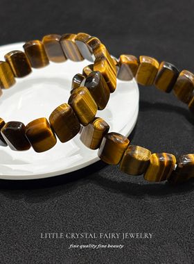 天然绿东陵玉手牌手链可diy原创水晶饰品复古中式外贸小众首饰