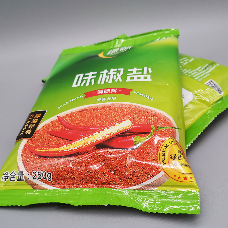 绿湖牌味椒盐250g*5包椒盐粉烧烤粉撒料油炸铁板豆腐调料面筋包邮 - 图1