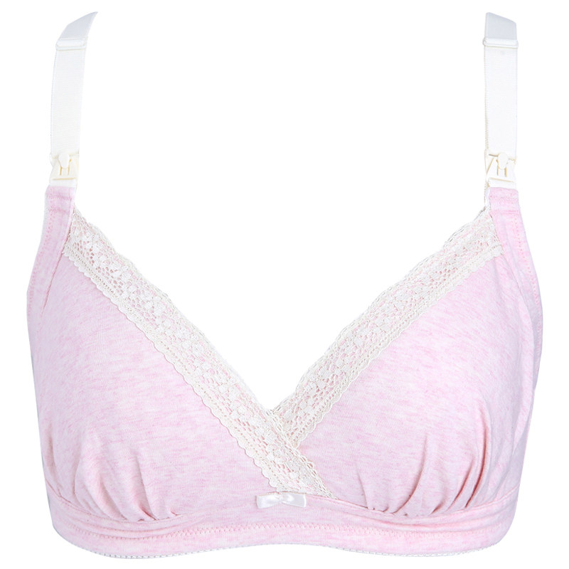 日本犬印孕妇聚拢防下垂纯棉胸罩 犬印本铺海外哺乳文胸