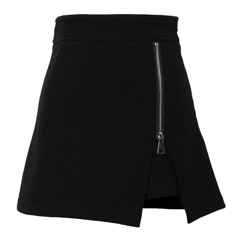 不规则2020新款秋冬高腰包臀裙子 yixi译熙半身裙