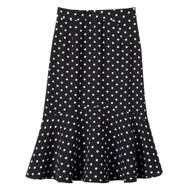 鱼尾裙夏季2020新款工装中长款长裙 yixi译熙半身裙