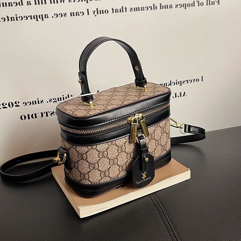 高级感小方包女2025新款时尚百搭手提盒子包小众轻奢包包水桶包,淘宝优惠券,粉丝福利购,淘宝优惠卷