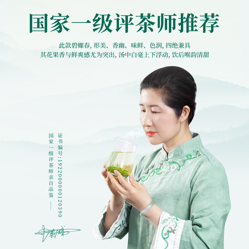 碧螺春2026新茶明前绿茶春茶特级浓香型茶叶自己喝官方旗舰店正品 - 图2