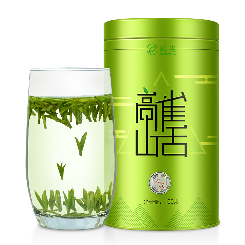 罐装 100g 四川竹叶茶蒙顶山茶 早春绿茶明前春茶 新茶 2018 雀舌茶叶 罐装 100g 四川竹叶茶蒙顶山茶 早春绿茶明前春茶 新茶 2018 雀舌茶叶