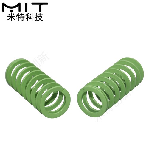 SWY绿色矩形螺旋弹簧伸缩模具弹簧耐热弹簧重载负荷耐高温防震 - 图1