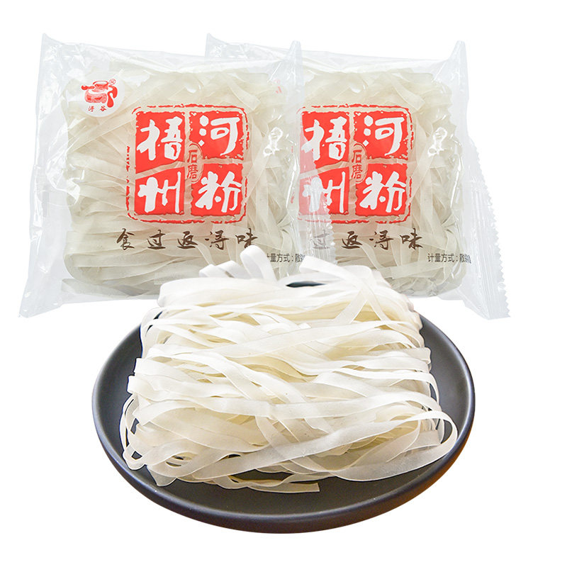 广西南宁老友粉干切粉梧州河粉石磨河粉薄粉宽粉速食扁粉汤粉炒粉_虎窝淘