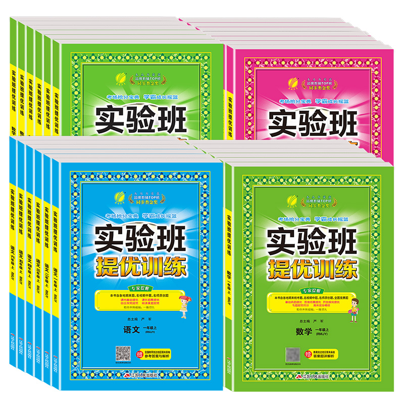 小学实验班提优训练123456一二三四五六年级上下册语文人数学苏教英语译林YL外研社语文RJSJ教材同步练习册官方旗舰店2023版-图3