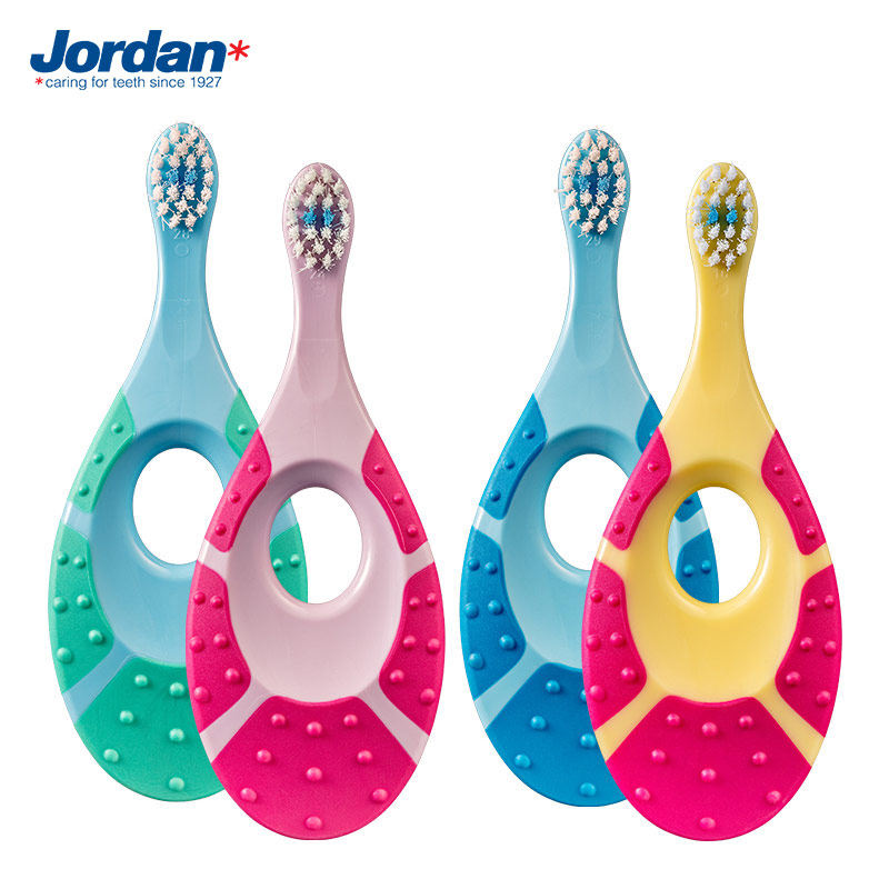 挪威进口jordan婴幼宝宝软毛牙刷 泓弈家居牙刷/口腔清洁工具