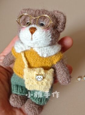 7mm猫头纽扣迷你扣子小布bjd棉花娃娃衣配件娃用辅料超小号小猫