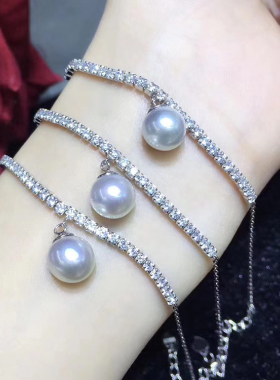 DIYs925精美洋气手链托配7-10