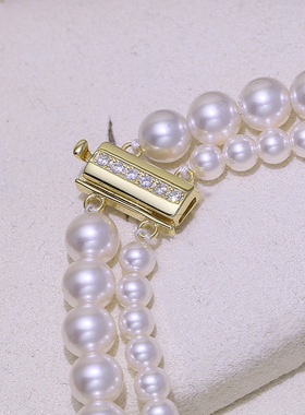 欣韵diy手工银扣手链项链双排扣