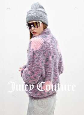 JuicyCouture橘滋刺绣针织帽子