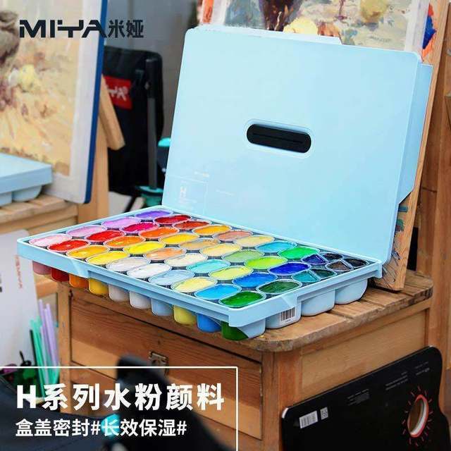 Jelly gouache paint Mia m7 new formula