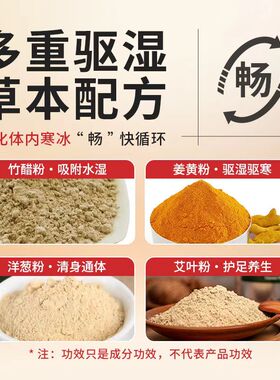 泰国LANNA兰纳足贴驱湿睡眠艾草炙足底贴生姜涌泉穴脚贴10包