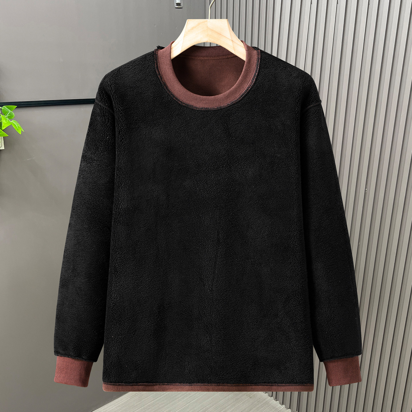 重磅大码冬季加绒加厚卫衣男宽松休闲保暖潮流打底衫加肥加大上衣,淘宝优惠券,粉丝福利购,淘宝优惠卷