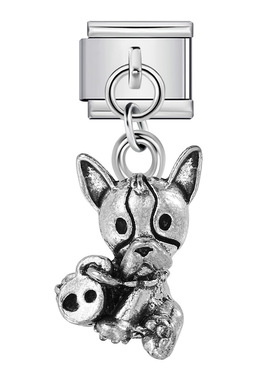 动物造型吊坠模块手链不锈钢挂钩diy拼接弹力表带情侣闺蜜礼物