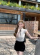 Chi Umbrella Jade Rabbit Girl Rabbit Ears Hip-covering Simple High Waist Matte Slimming Shorts/2 Colors