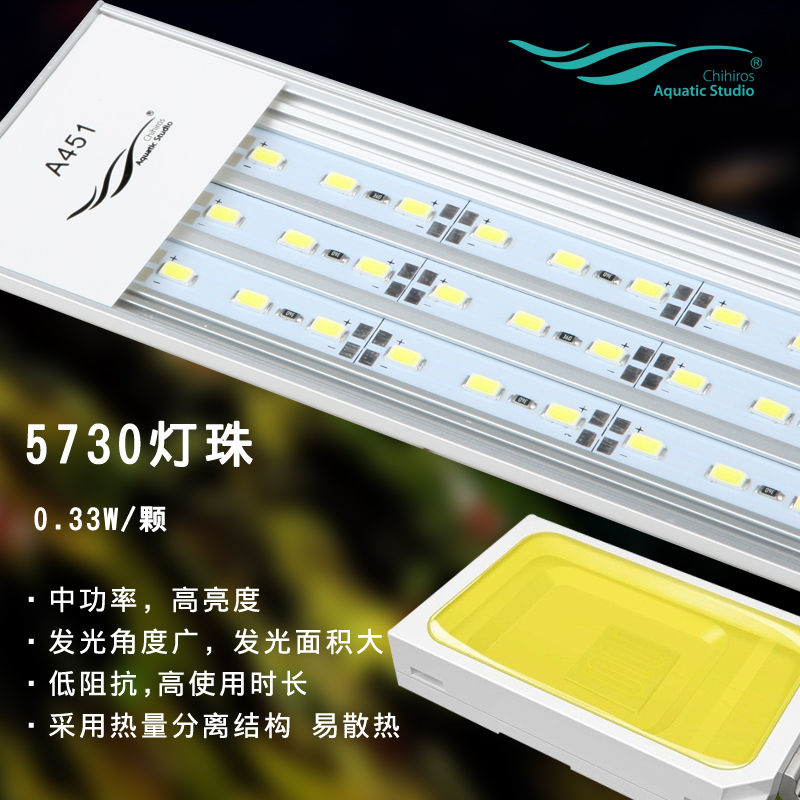 Chihiros千寻a系列专业led照明灯 专业水草灯破损补寄售后无忧一年质保 Chihiros宠物用品旗舰店 淘优券