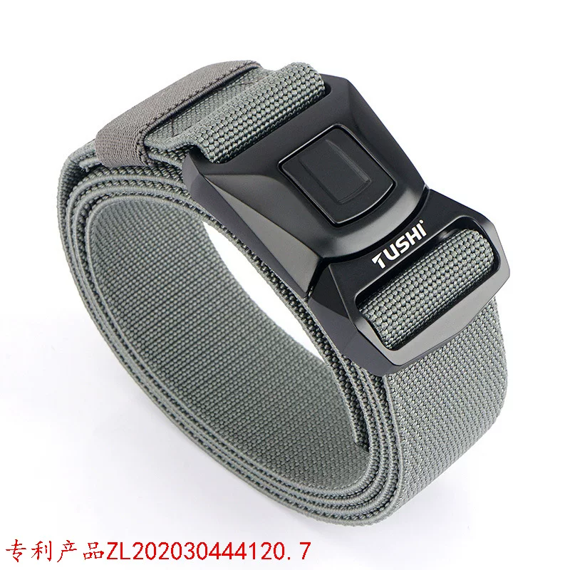 Fast tactics woven elastic belt with clasp, 2020