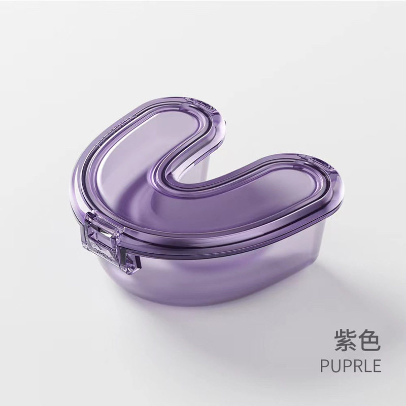 牙套收纳盒U型随身携带隐形矫正器牙齿儿童保持器收纳密封盒子,淘宝优惠券,粉丝福利购,淘宝优惠卷