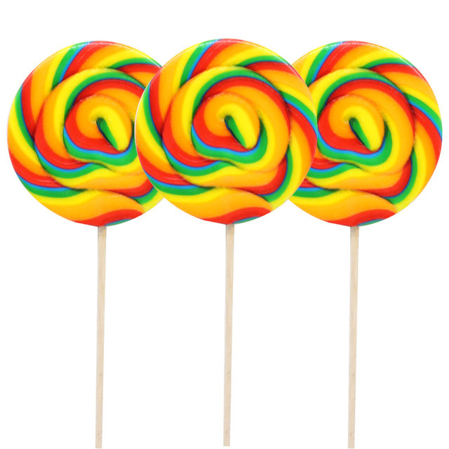 Golden Rice Colorful Wave Board Candy Colored Lollipop
