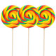 Golden Rice Colorful Wave Board Candy Colored Lollipop