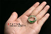 Glowing Green Jade Ring Ice Green Ring for Men and Women