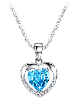 四叶草日韩风百搭银项链送女友