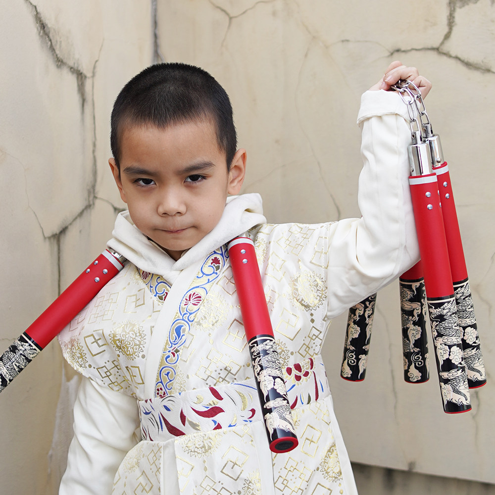 和平精英神龙双截棍和平精英地铁逃生传世武装双节棍实物男孩玩具儿童塑料