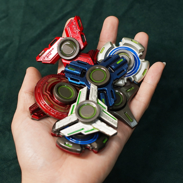 Metal fidget spinner, fluorescent