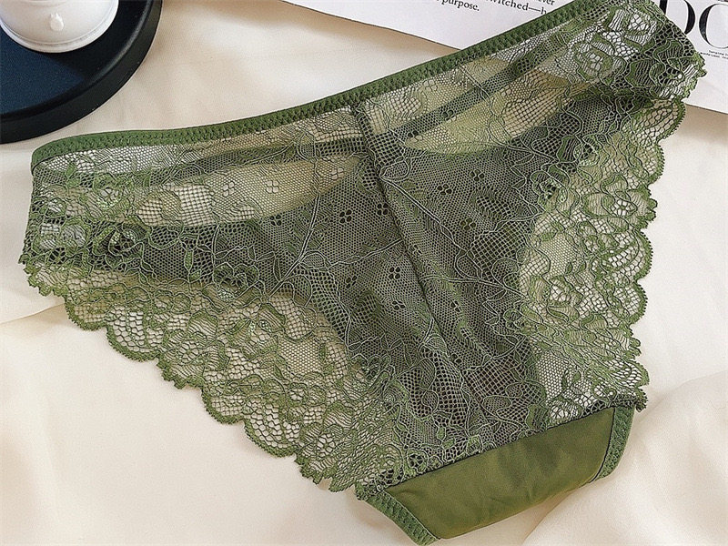 交叉细带欧美性感大码胖MM200斤透明蕾丝女内裤 纯棉档透气三角裤,淘宝优惠券,粉丝福利购,淘宝优惠卷