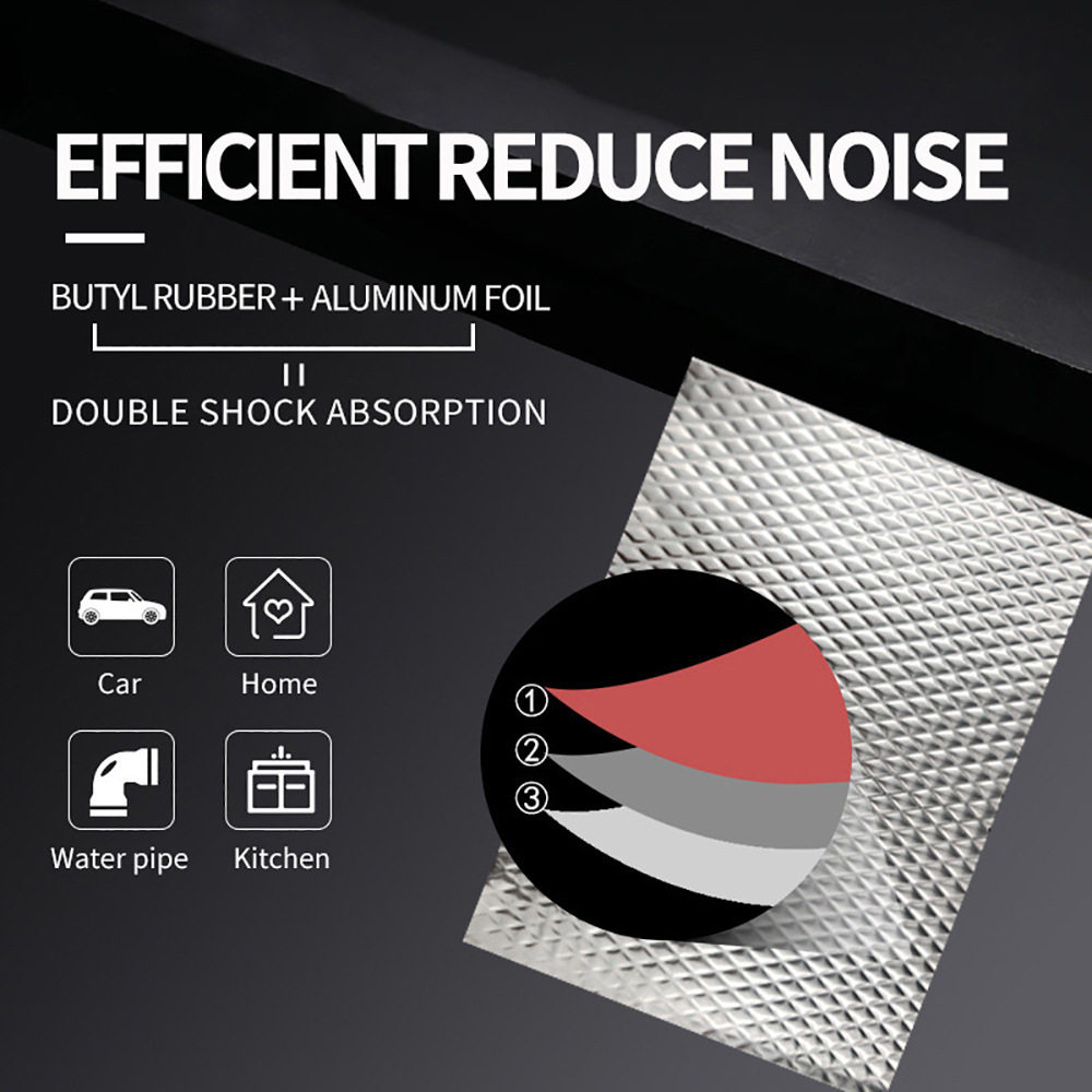 不锈钢小吃车铁皮减震隔音抑制金属震动阻尼片止震板丁基胶垫静音,淘宝优惠券,粉丝福利购,淘宝优惠卷