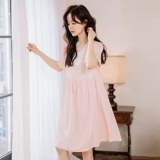 Летняя пижама для кормящих грудью, тонкая юбка, летняя одежда, короткий рукав