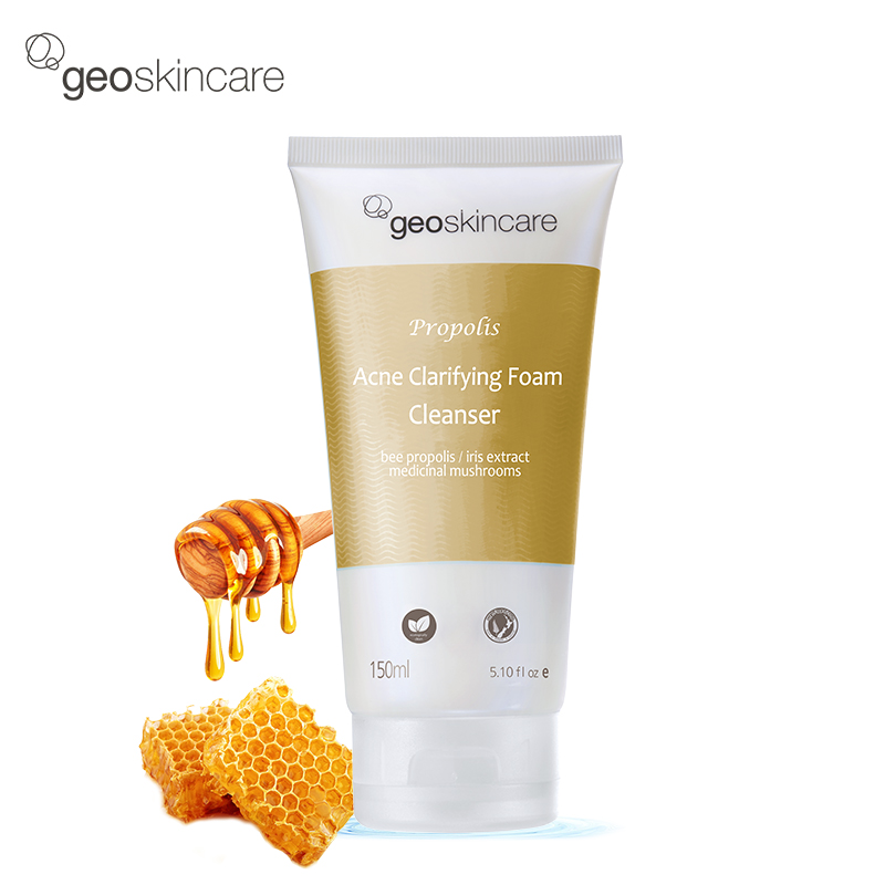 geoskincare纽西之谜旗舰店geoskincare/纽西之谜蜂胶净痘套装控油洁面乳爽肤水乳液泥膜0