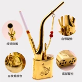 Медный старомодный ретро кальян, мундштук, полный комплект