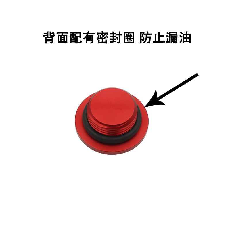 适用赛600赛800 追600 黄龙600改装发动机机油尺装饰螺丝盖帽配件 - 图3