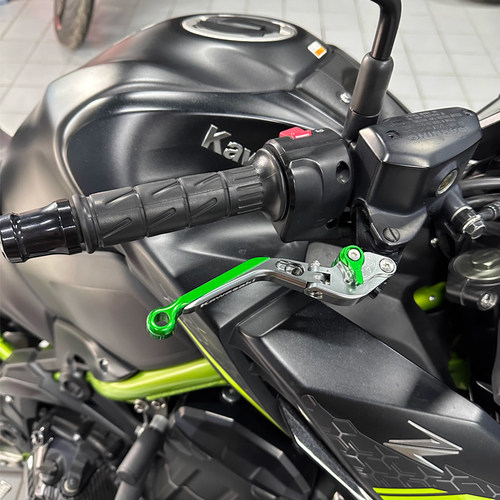 适用川崎NINJA忍者400 Z900 Z400/650 ZX4RR改装刹车牛角离合手柄 - 图2