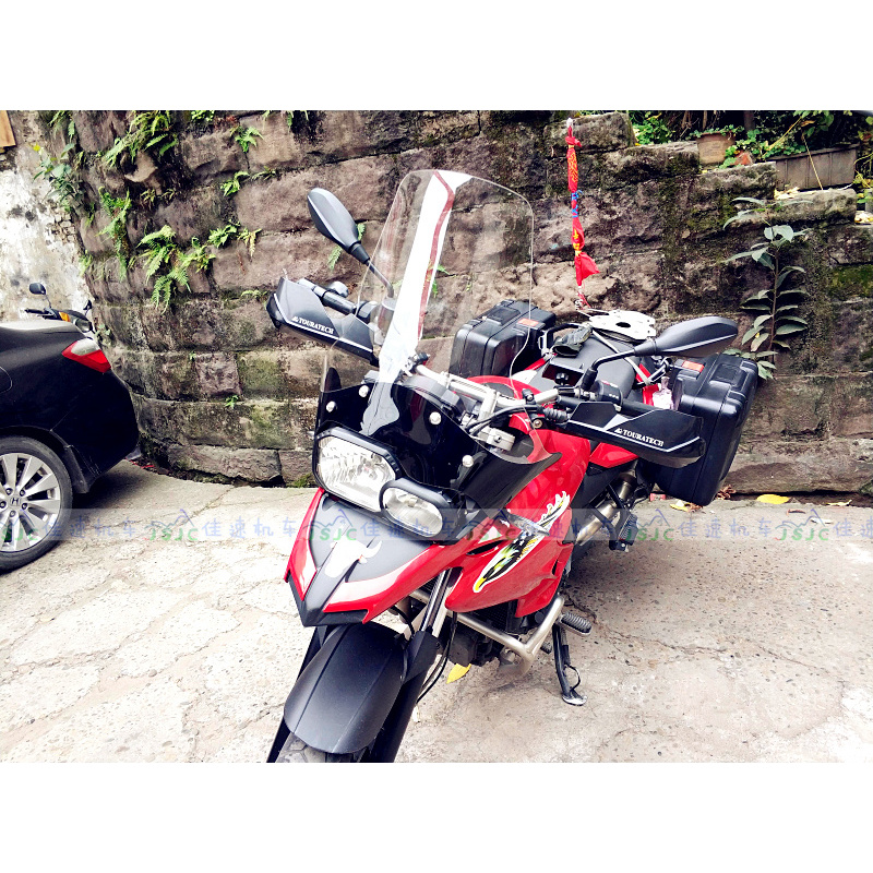 宝马F700/800GS改装加大加高挡风玻璃 挡风板 前挡风进口风挡挡风 - 图0
