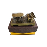 Терракоттские воины и лошади Циньуанги Медные автомобили и лошадь показ китайский