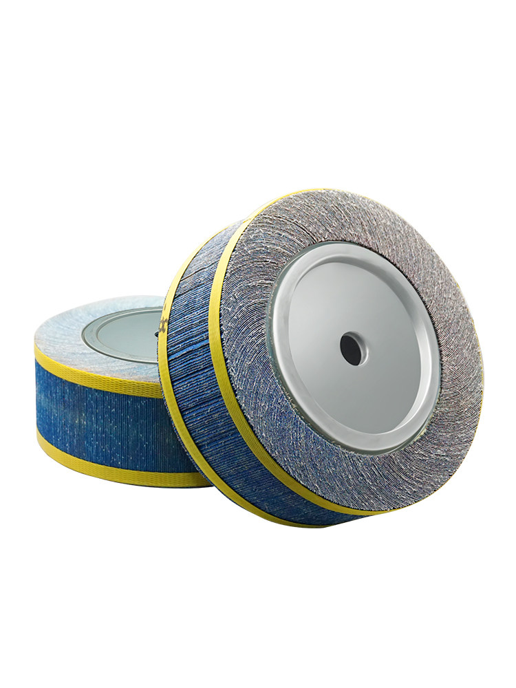 千叶轮千页轮抛光打磨轮砂皮磨轮卡盘叶轮150/200/250/300*80*32,淘宝优惠券,粉丝福利购,淘宝优惠卷