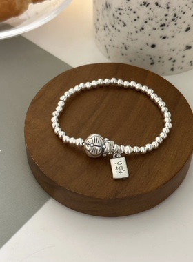 【心想事成】纯银叮当猫手链