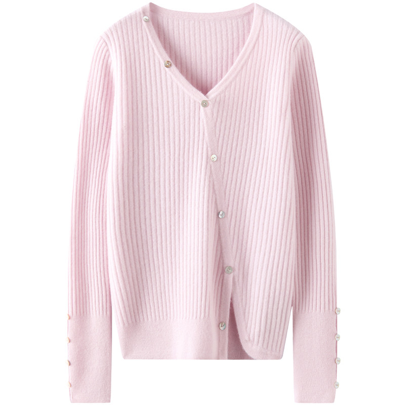 溢出的气质！V领山羊绒衫女套头纯羊绒毛衣针织打底衫秋冬新款,淘宝优惠券,粉丝福利购,淘宝优惠卷